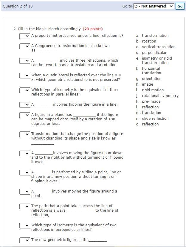 May you please help me on this question, Geometry Transformation Defenitions. We'll-example-1