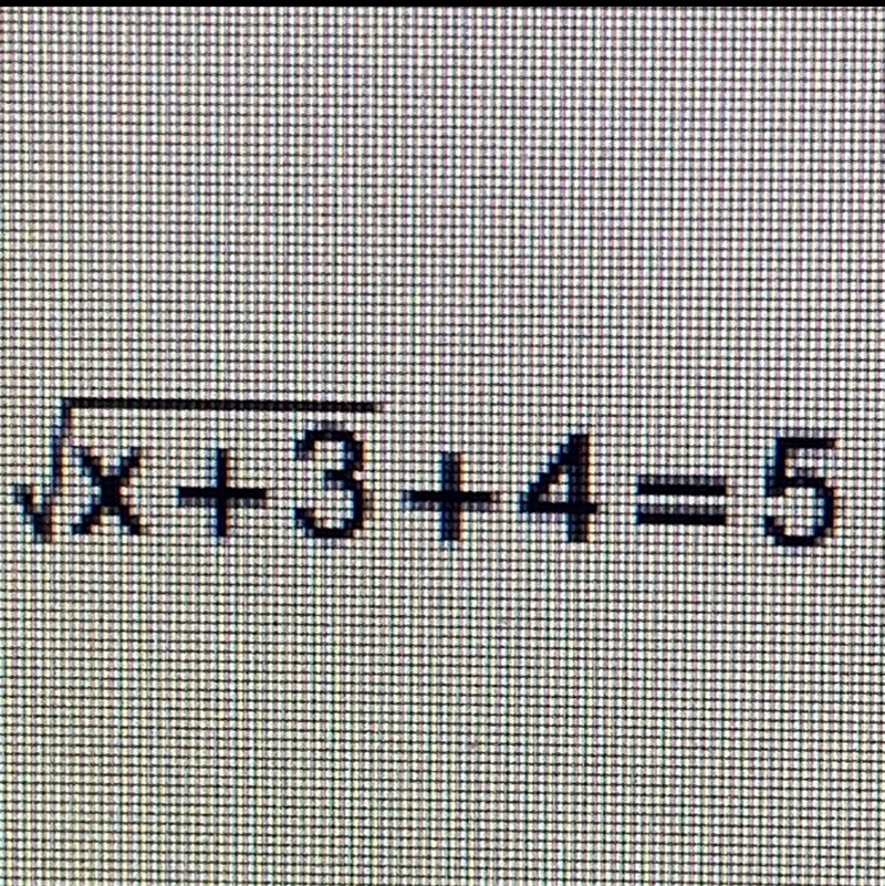 Solve the equation (equation in photo) for the variable. Show each step of your solution-example-1