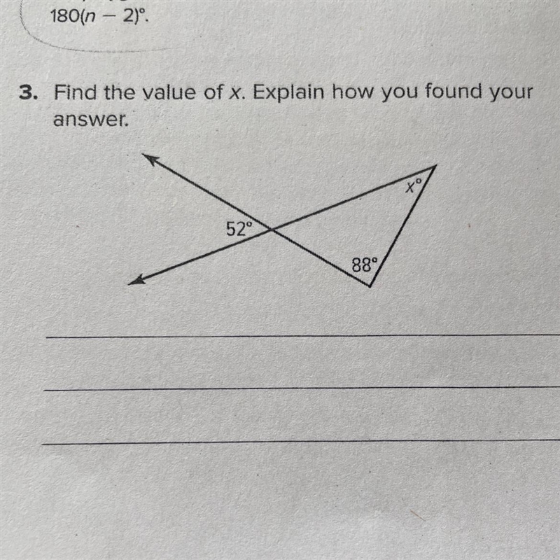 I don’t know how to find the value of x. Geometry is so confusing too me, i can never-example-1