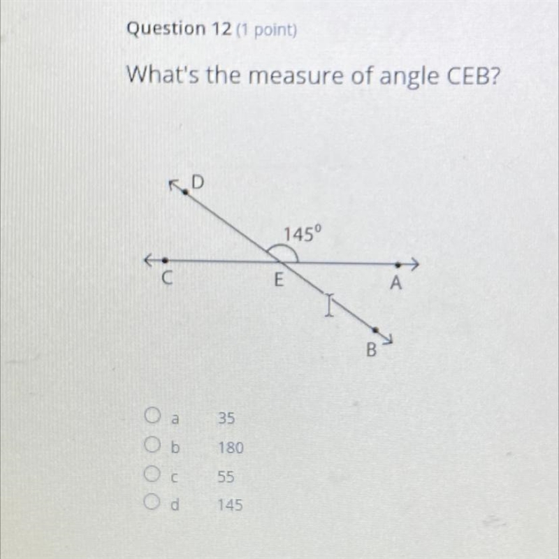 What’s the measure of angle CEB?-example-1