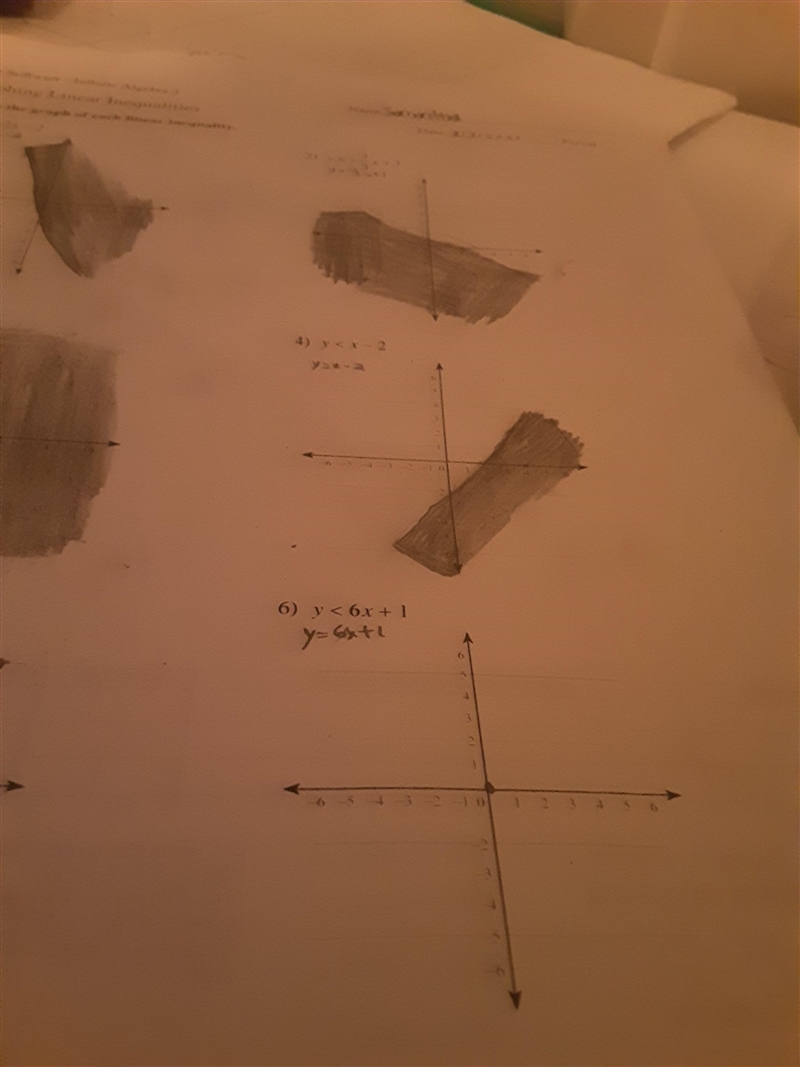 Name Samantha Dule 313202) Ruta Sothware - Infinite Algebra 2 Graphing Linear Inequalities-example-2