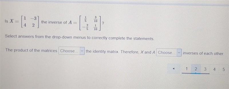 the first choice is- (is not) or (is)the second choice is- (are) or (are not)im thinking-example-1