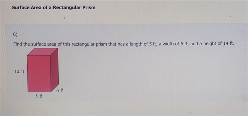 please help :(((( find the surface area of this rectangular prism that has a length-example-1