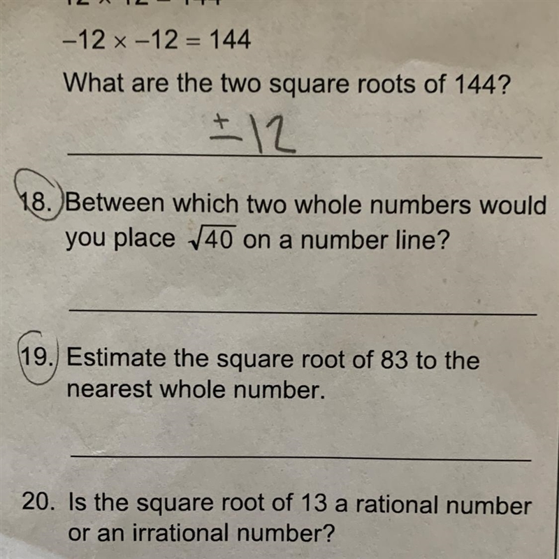 Pls help me!!! #18-19-example-1