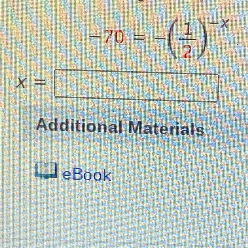 Use a graph calculator to approximate the solution of the equation round to the nearest-example-1