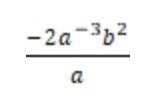 Plese HELP !!! Evaluate the exponent expression for a = –2 and b = 3. Question 1 options-example-1