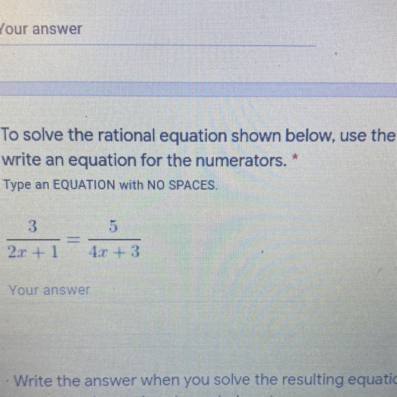 To solve rational equation shown below, find the common denominator-example-1