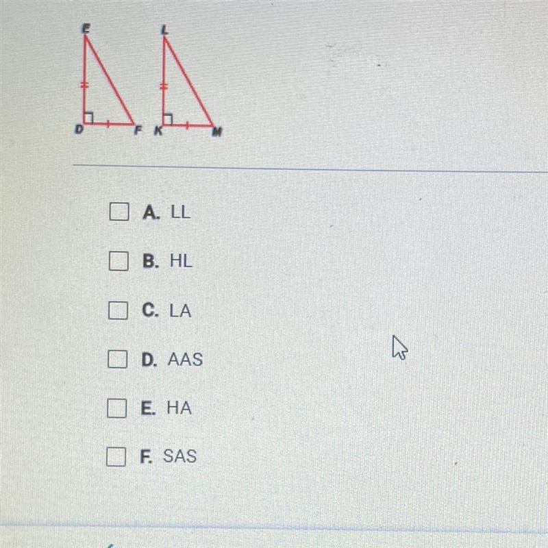 Please help :(Based only on the information given in the diagram, which congruencetheorems-example-1