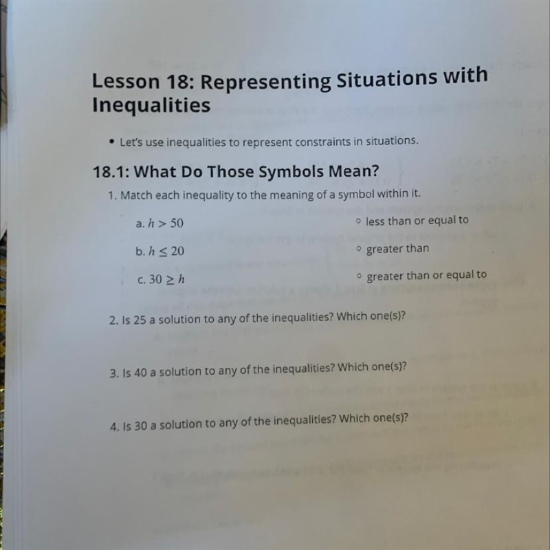 1. Match each inequality to the meaning of a symbol within it.-example-1