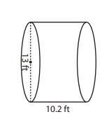 What is the surface area of the cylinder below?-example-1