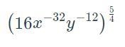 Simplify the following expression to simplest form using only positive exponents. 1-example-1