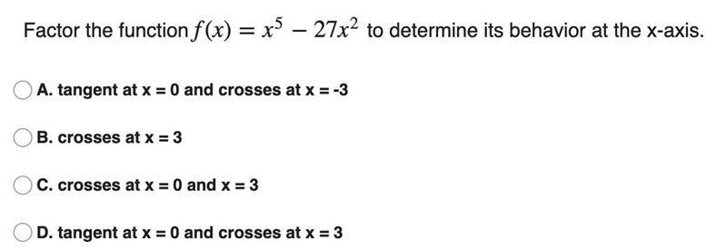 3: Factor the function to determine its behavior at the x-axis.-example-1