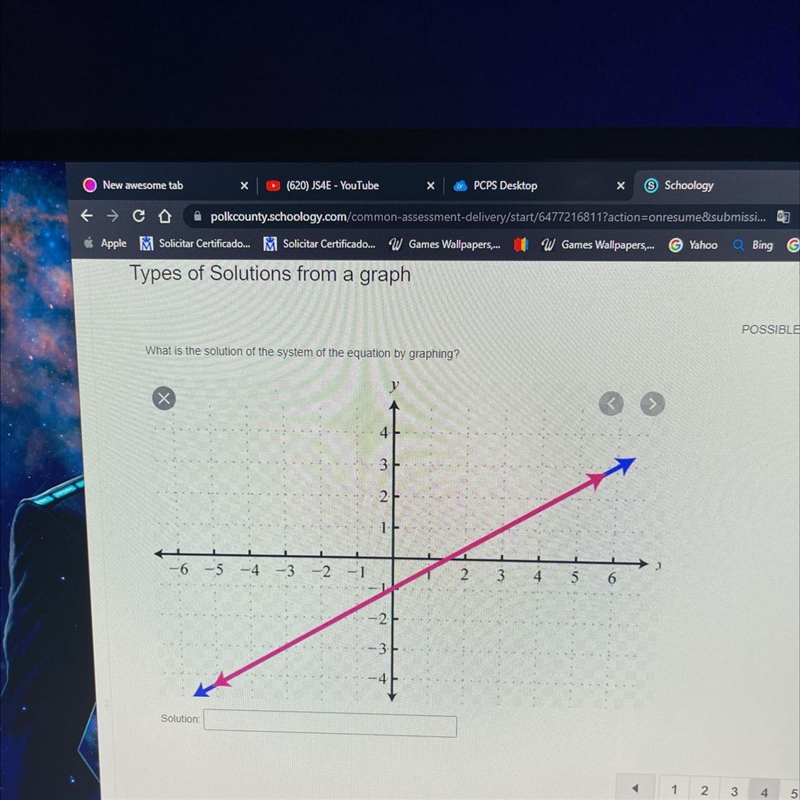 Types of Solutions from a graph?-example-1