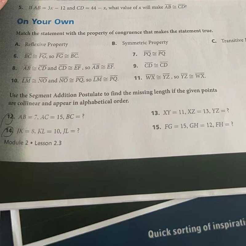 PLEASE! Need help for question 12&14-example-1