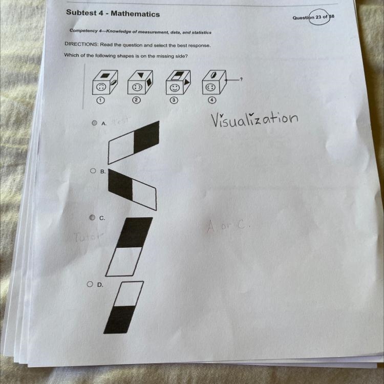 Is the answer A. or C.? Can you explain, please?-example-1