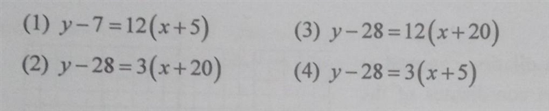 If the line y-7=3(x+5) is dilated with a center at the origin and a scale factor of-example-1