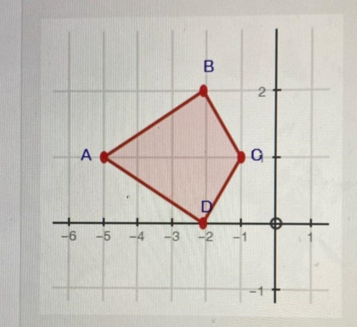 Kite ABCD is translated (x - 2, y + 3) and then rotated 90° about the origin in the-example-2