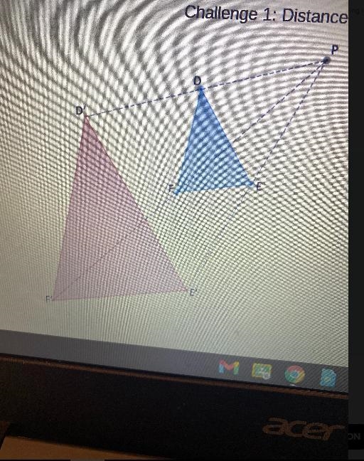 The distance from P to D is 7 units, the distance from Pto E is 7.5 units, and the-example-1