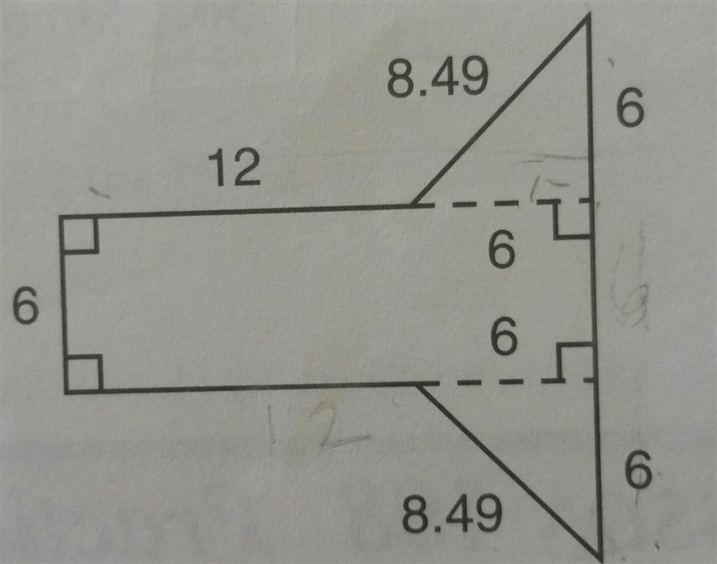 12. find the lateral surface area in square centimeters of the solid described in-example-1