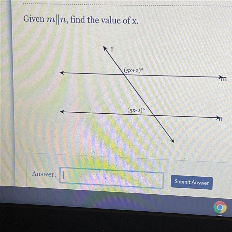 Transversal Problems with Equations that I’m stuck on I would appreciate the help-example-1