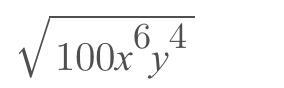 Given x>0 and y>0, select the expression that is equivalent to-example-1