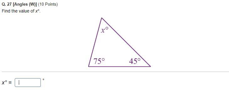 Please Answer fast Find the value of x°.-example-1