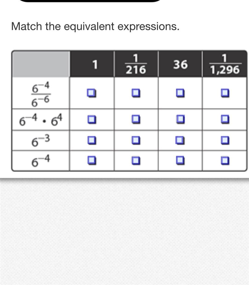 Match the equivalent expressions-example-1