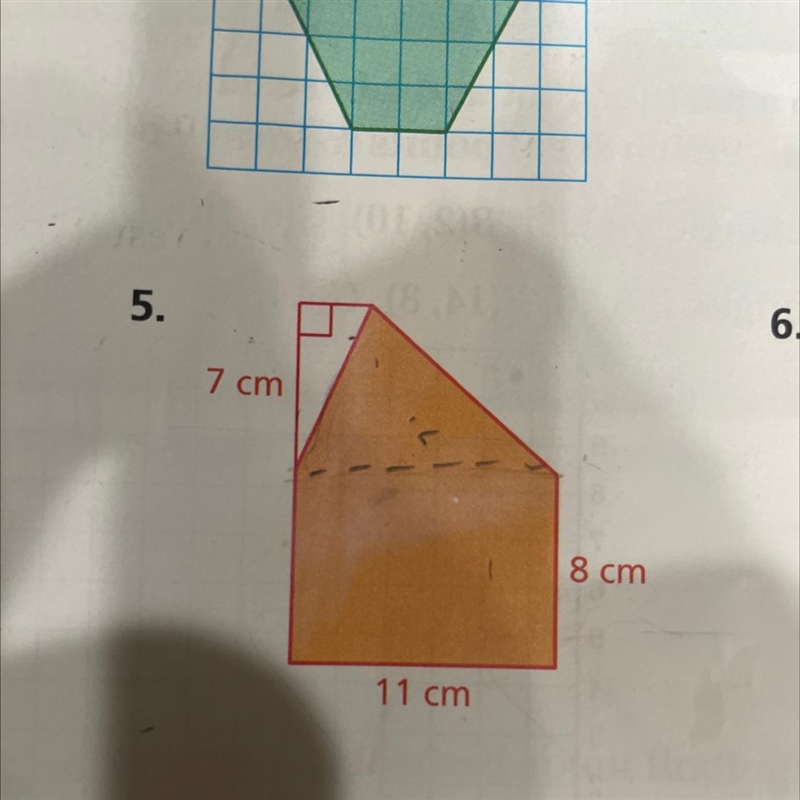 Find the area of the figure-example-1