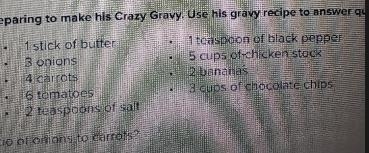 use the recipe to find the ratio of bananas to tomatoes in simplest form. put the-example-1