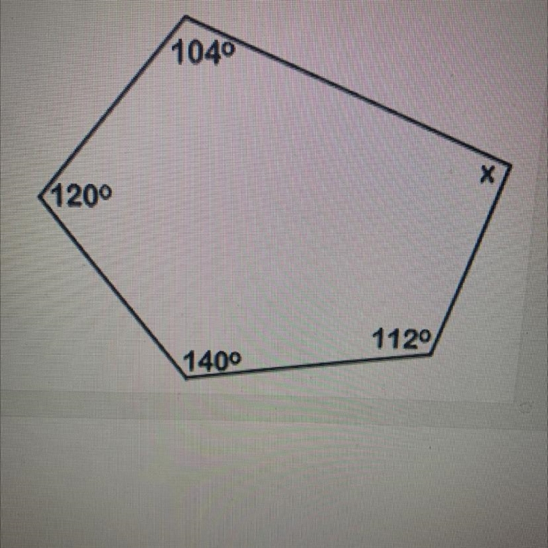 The sine of the interior angle is and what is the value of x-example-1