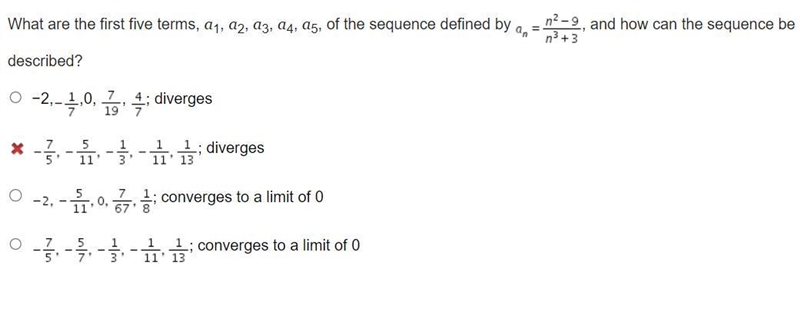 What are the first five terms, a1, a2, a3, a4, a5, of the sequence defined by a Subscript-example-1