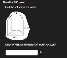 Find the volume of the prism please help and hurry-example-1