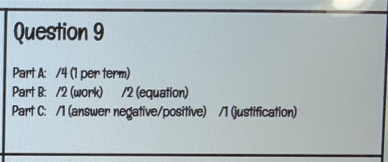 Hello! Need some help on parts a,b, &c. The question and rubric is linked below-example-2