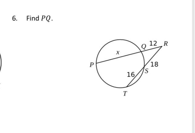 ANGLES, ARCS, AND SEGMENTS FORMED BY INTERSECTING CHORDS, SECANTS, AND TANGENTS.-example-1