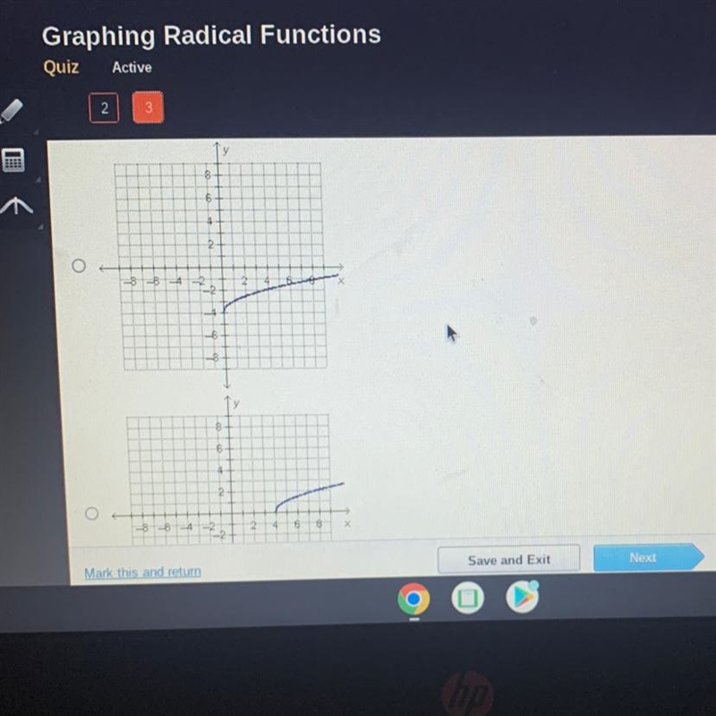 Which graph represents y=\x-4-example-1