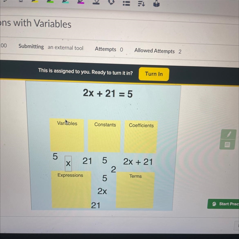 Move the various parts of the equation into the corresponding area-example-1