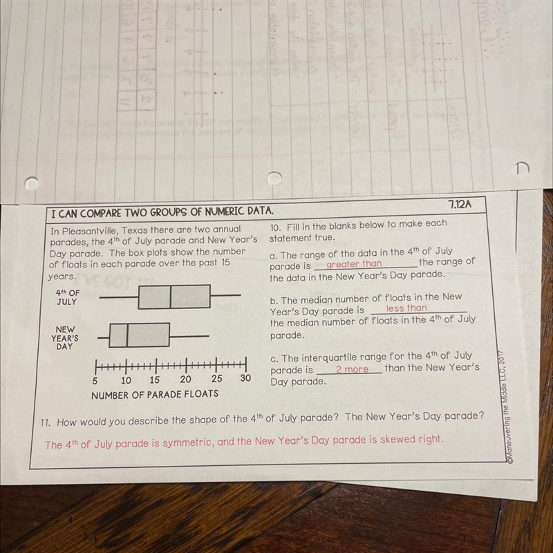 I have the answers but I don’t know how to solve any of the problems!!! ☹️-example-1