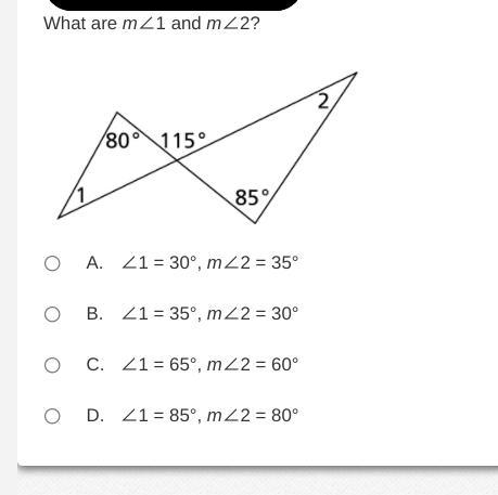 What are m∠1 and m∠2?-example-1