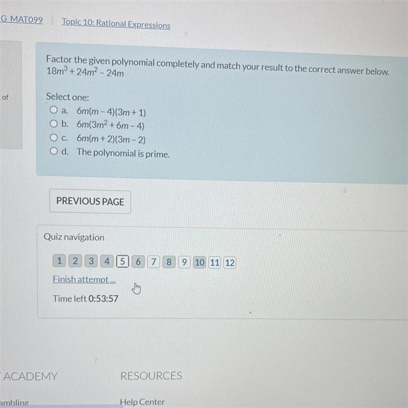 Factor the given polynomial completely and match your result to the correct answer-example-1