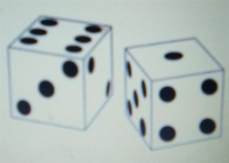 Please help me understand!Problem:Two identical number cubes are shown in the picture-example-1