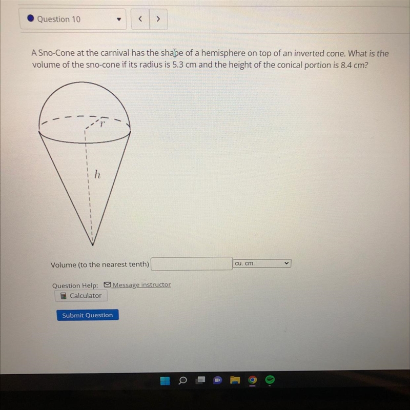 Geometry Surface area and volume-example-1