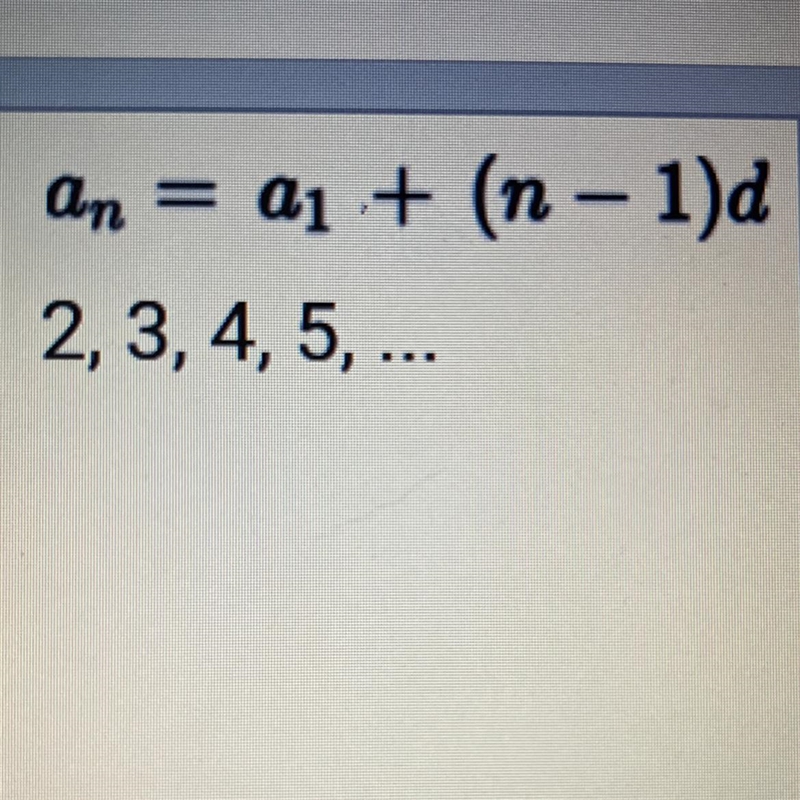 It says write the next term of the sequence. Then write the rule for the n-th term-example-1