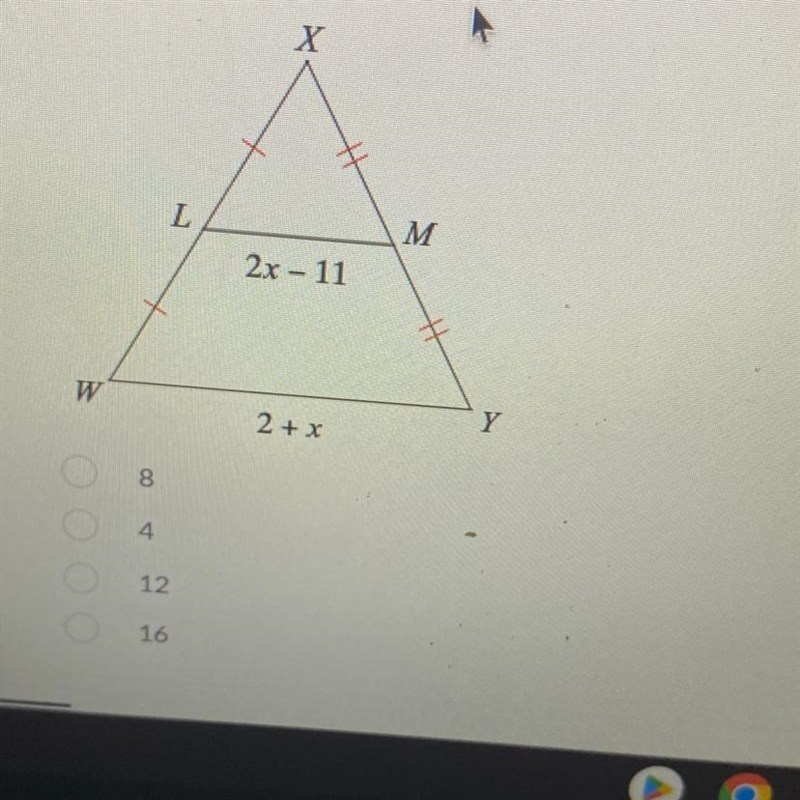 Find the value of x. I really need help. Please help-example-1