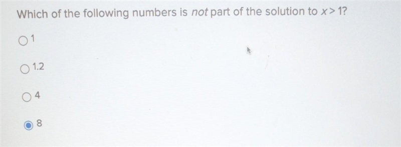 Which of the following numbers is not part of the solution? please help I can't figure-example-1