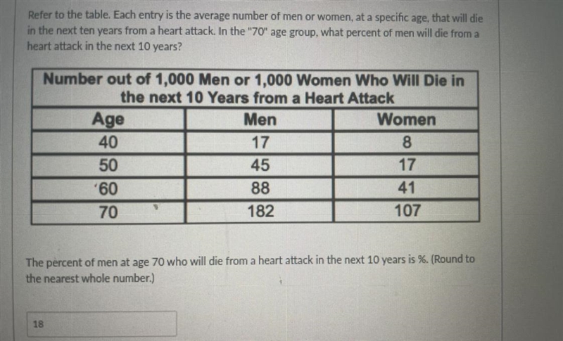 Gotten two different answers for my homework problem here. Is it 18 or 55?-example-1