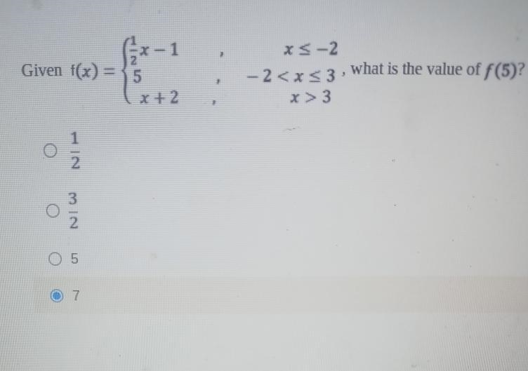 X1 2 Given f(x) = 35 - 2 - 2-example-1