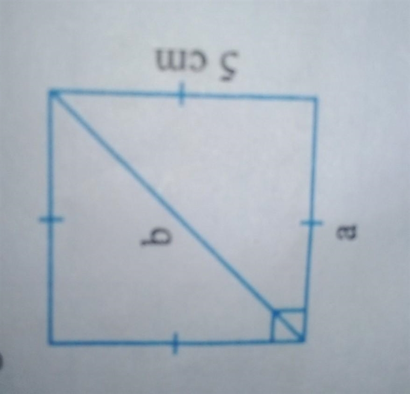 Find the value of 'a' and 'b' in given figure.​-example-1