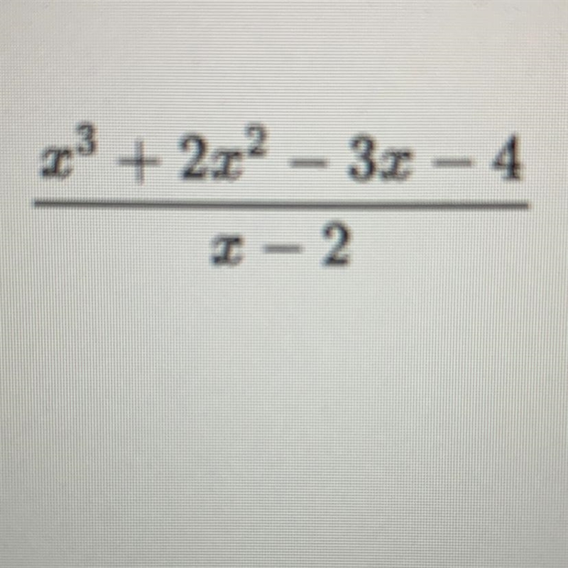 Find the coefficient using synthetic division and the answer as a rational expression-example-1