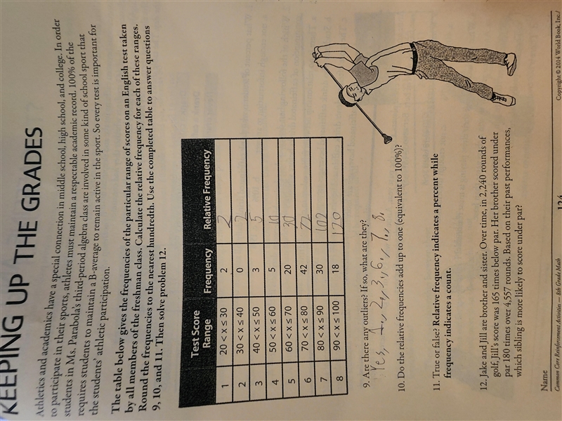 No. 10:Do the relative frequencies add up to 1 (equivalent to 100%)?-example-1