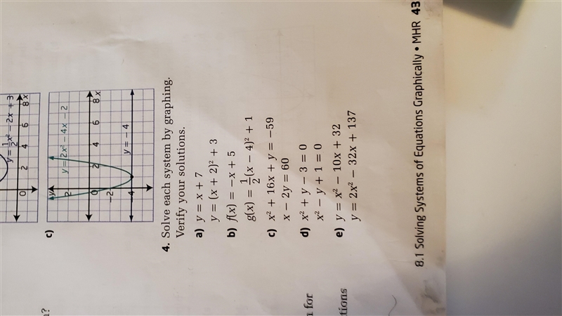 How to solve 4d without a graphing tool and basically graph the whole equation-example-1